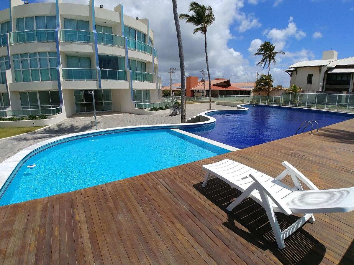 Apartamento Charmoso à Beira Mar Barra de São Miguel Exterior foto