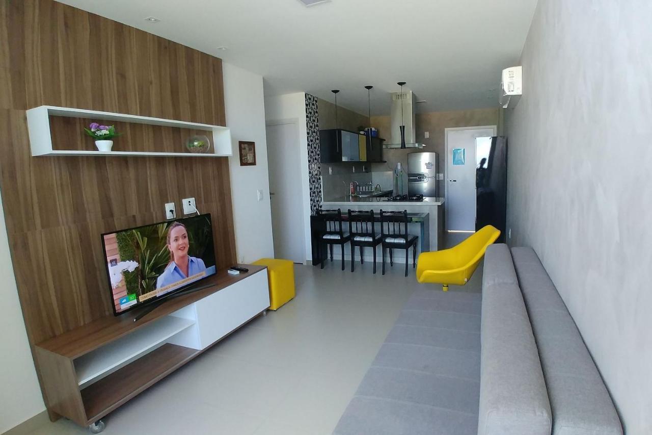 Apartamento Charmoso à Beira Mar Barra de São Miguel Exterior foto
